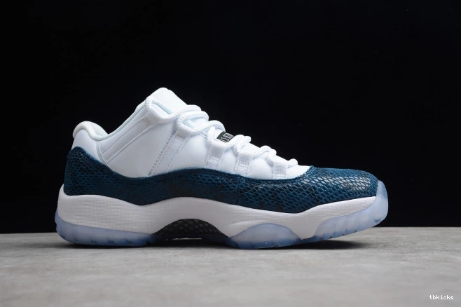 Reps TBK CD6846-102 Low Air Blue Snakeskin 11 Jordan Navy 0809